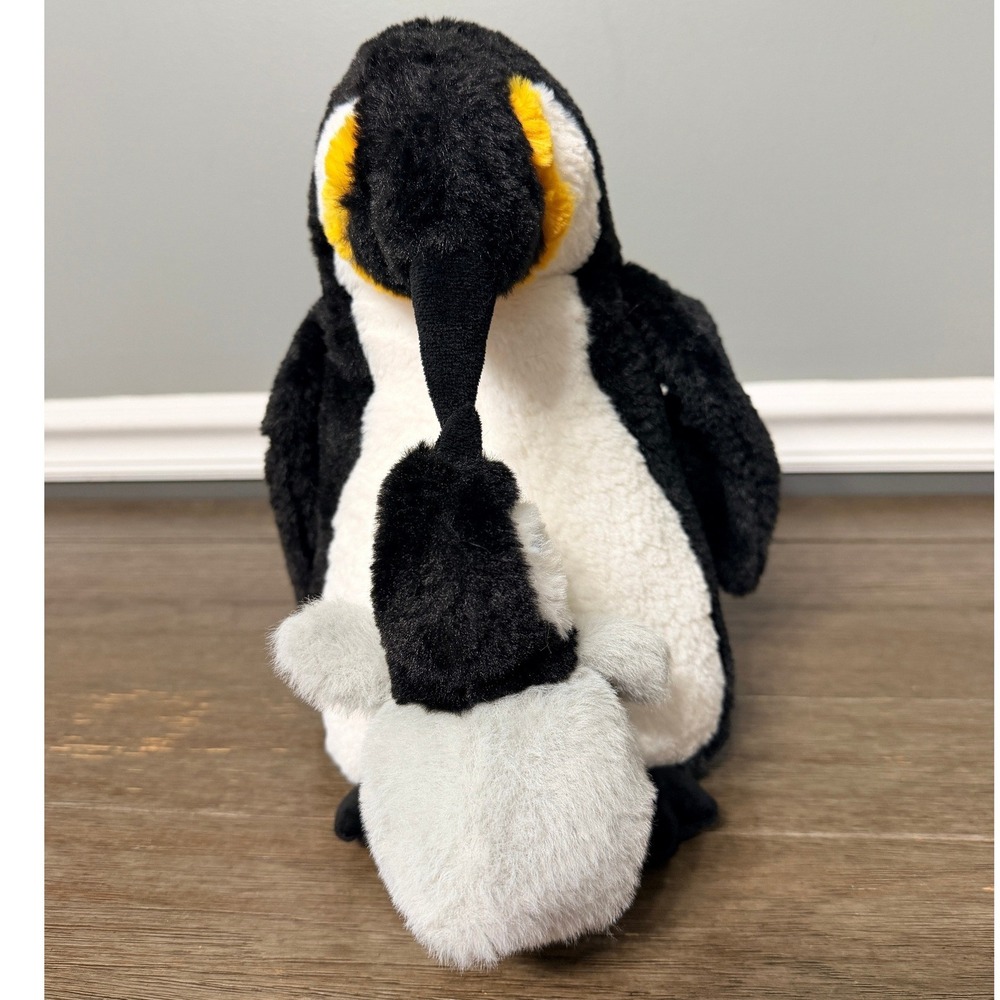 Emperor Penguin with Chick Plush Mother Baby Bird Walmart Wildlife